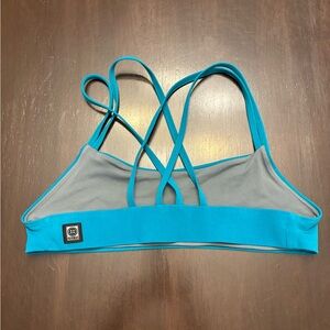 Jolyn "Fendrick" Teal Blue  Bikini Top